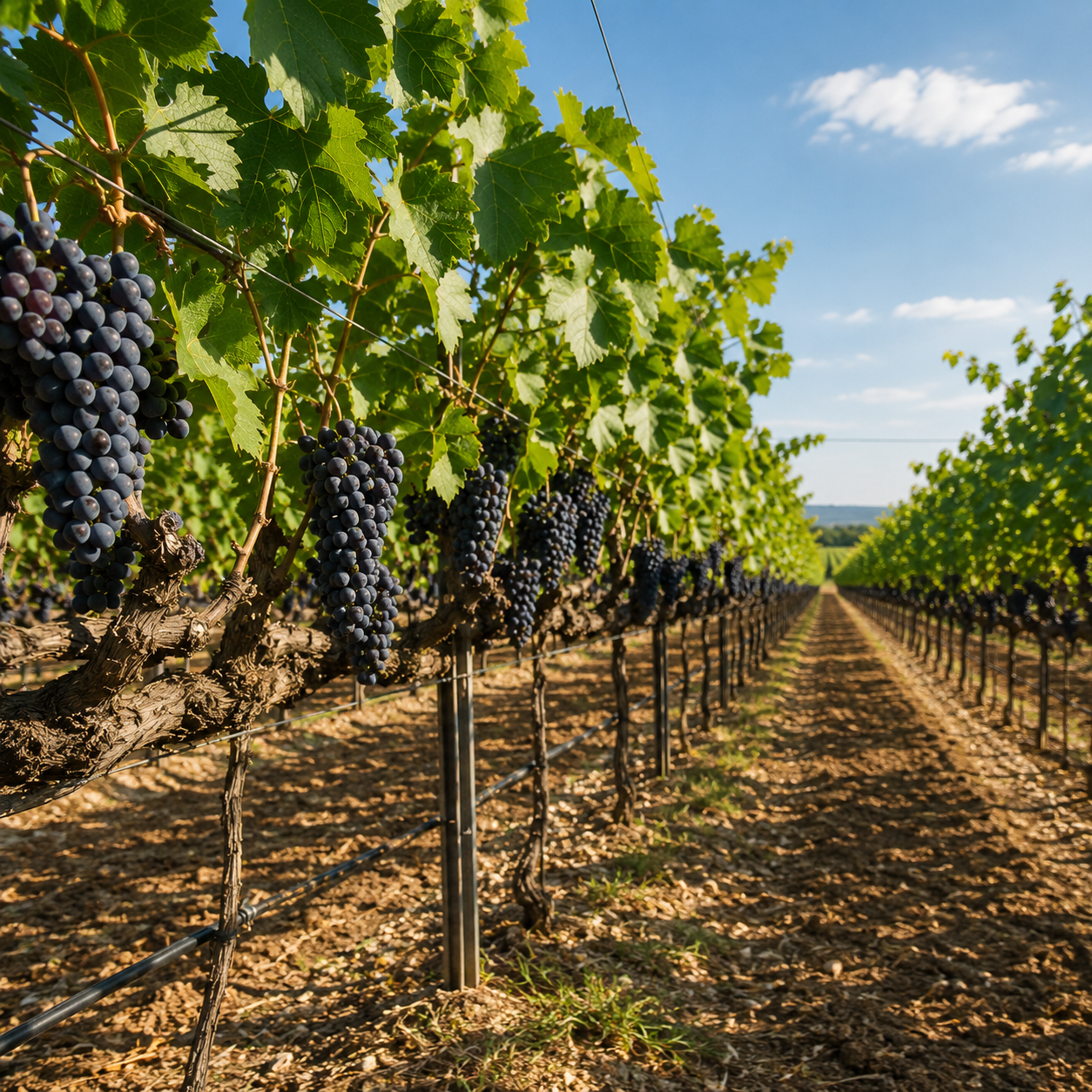 Todo lo necesario para emparrados agrícolas y viñedos. Materiales de calidad y maquinaria para facilitar su instalación.